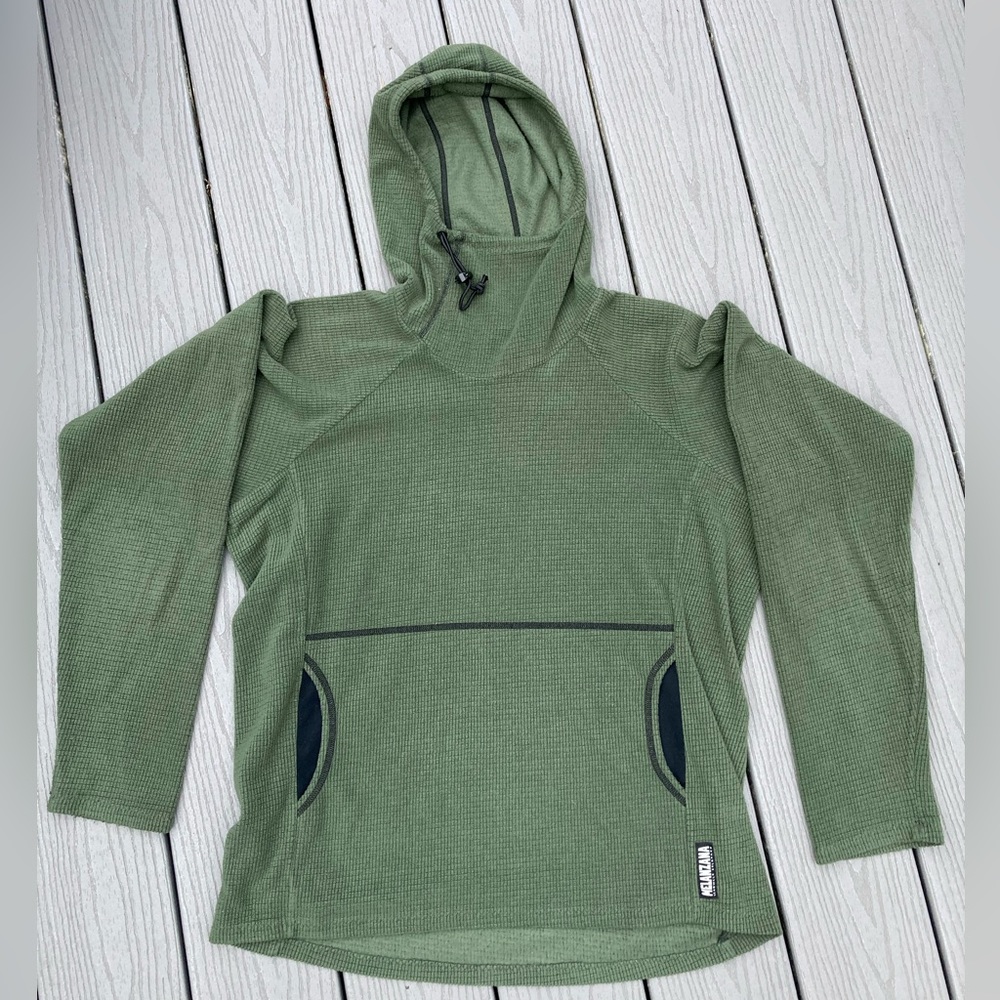 Melanzana Micro Grid Hoodie men’s MEDIUM